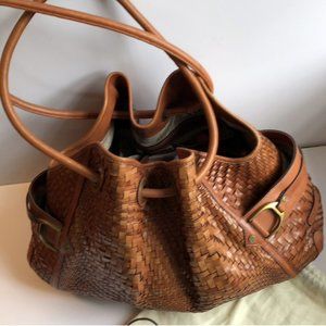 ⚡️Clearance⚡️ Cole Haan Woven Leather Hobo Bag